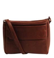 My Lady zipped bag chestnut